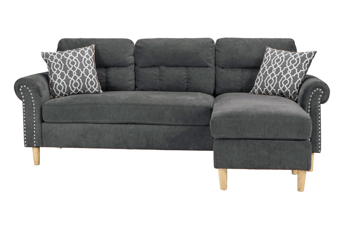 Poundex Furniture item F6447: Slate Mini Sectional